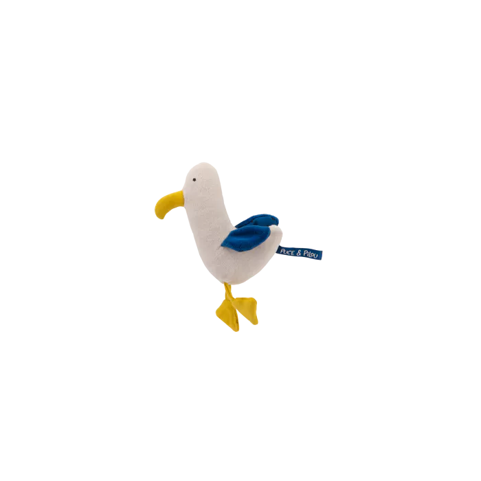 Moulin Roty - Marco the seagull rattle in box | Scout & Co