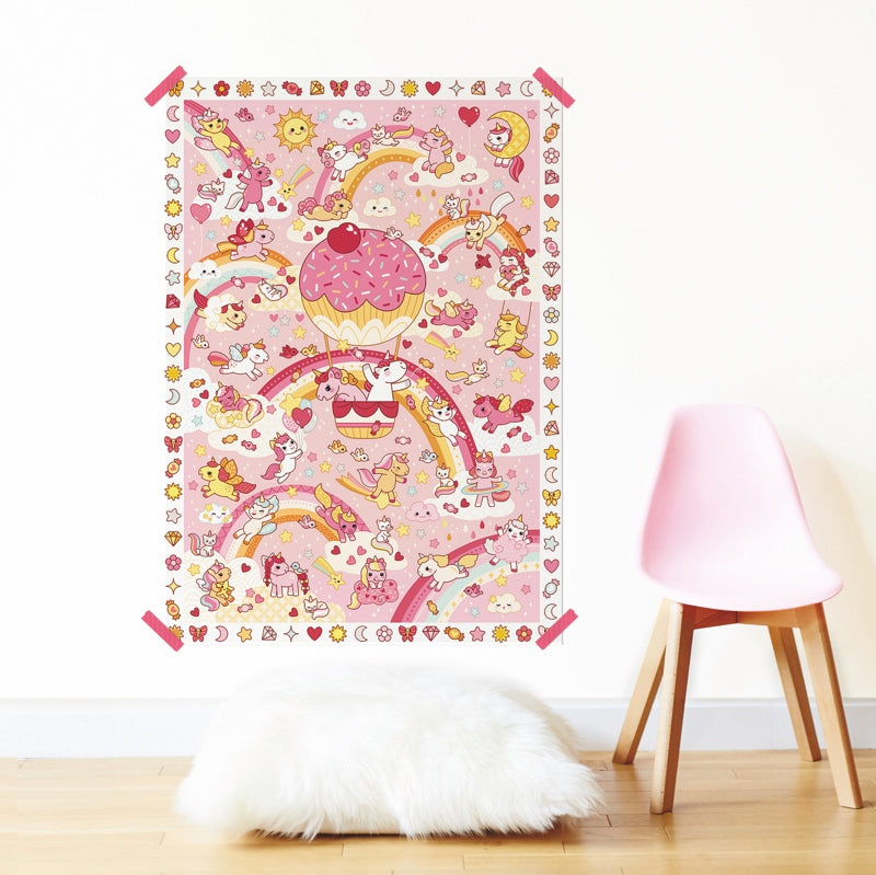 Poppik - Creative Sticker Poster - Unicorns | Scout & Co