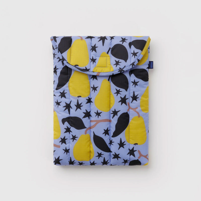 Baggu - Puffy laptop sleeve 13in / 14in - Golden Pears | Scout & Co