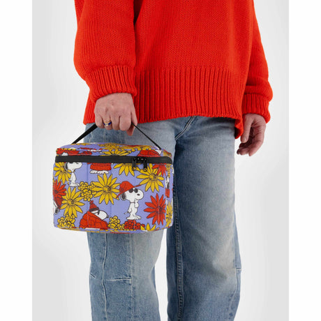 Baggu x Peanuts - Puffy lunch bag - Floral Snoopy | Scout & Co