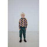 Repose AMS - Slouchy knit sweater - multi check | Scout & Co