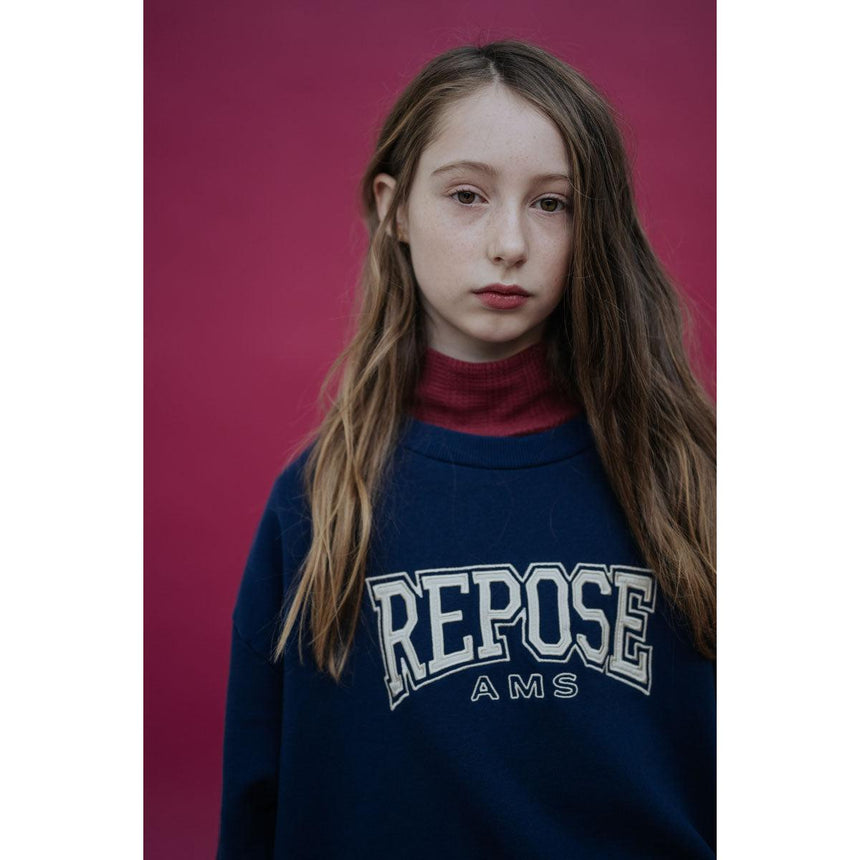 Repose AMS - Cozy drop sweater - Cosmic Navy | Scout & Co