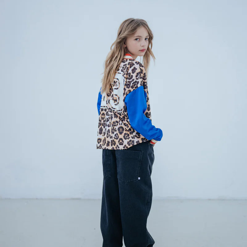 Repose AMS - Soccer tee - Leopard Glitch Colour Block | Scout & Co