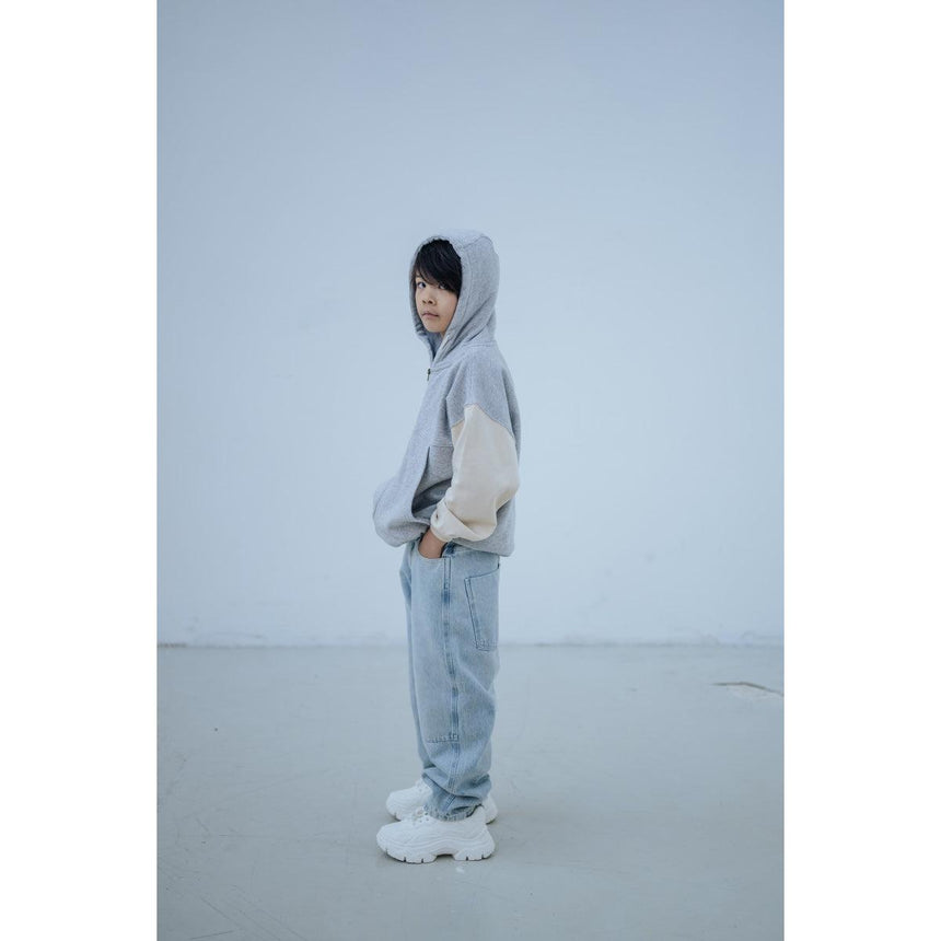Repose AMS - Barrel pants - Sky blue denim | Scout & Co