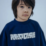 Repose AMS - Boxy T-shirt - Cosmic Navy | Scout & Co