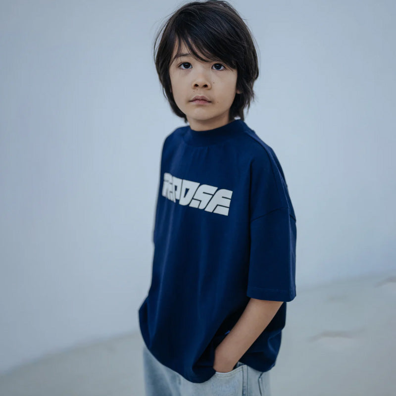 Repose AMS - Boxy T-shirt - Cosmic Navy | Scout & Co