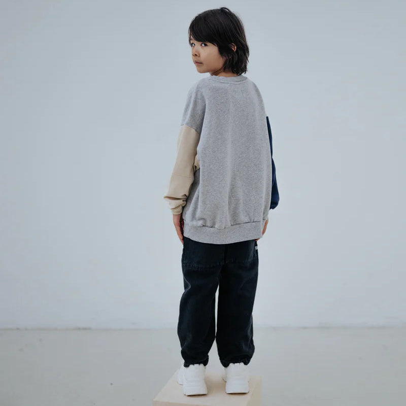 Repose AMS - Cozy drop sweater - Colour Block | Scout & Co