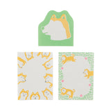 Hightide New Retro - Aji Gami memo pad - Green Dog | Scout & Co