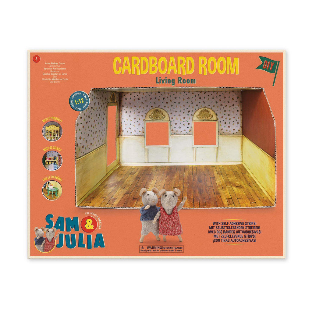 Sam & Julia: The Mouse Mansion - Cardboard room - Living Room | Scout & Co