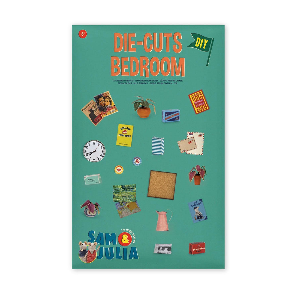 Sam & Julia: The Mouse Mansion - Die Cuts - Bedroom | Scout & Co