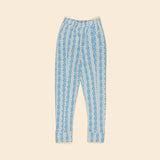 Apolina - Sandy slim jersey pant - Nordic Floral Jacquard | Scout & Co