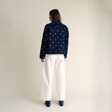 Sideline - Molly jacket - Indigo embroidery | Scout & Co