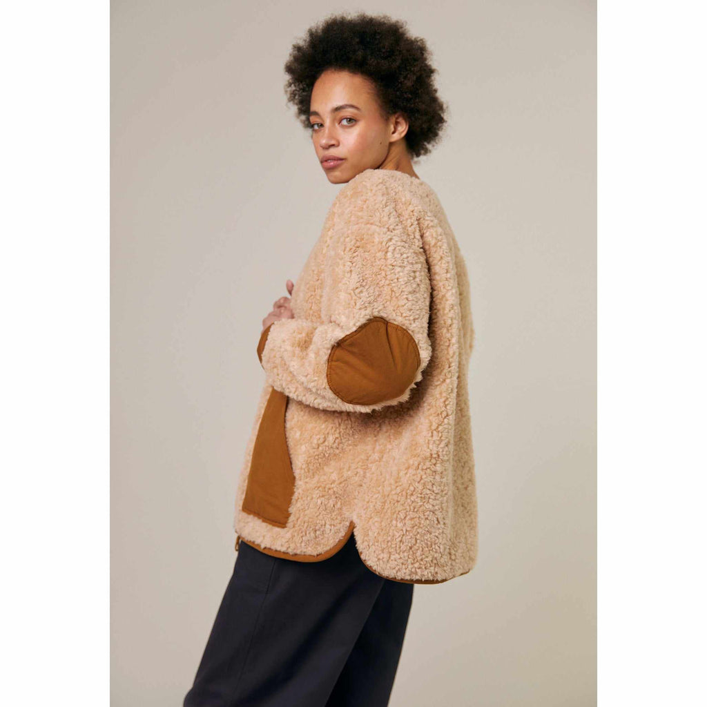 Sideline - Arc coat - Natural shearling | Scout & Co