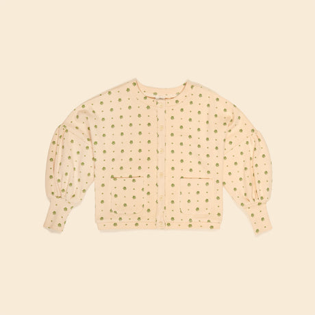 Apolina - Simona jersey cardigan - Meadow Calico | Scout & Co