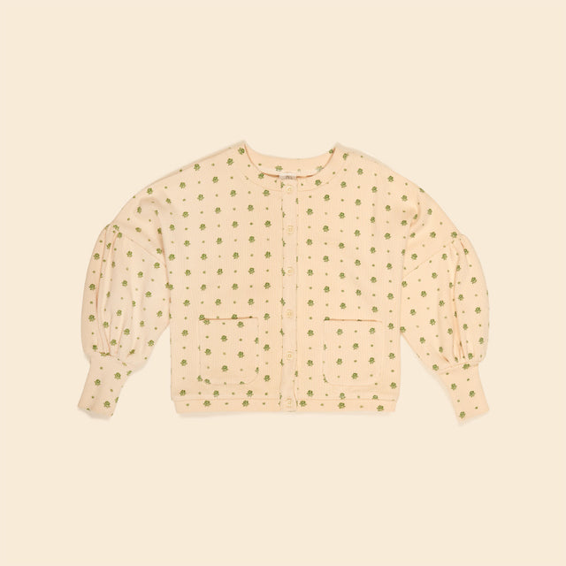 Apolina - Simona jersey cardigan - Meadow Calico | Scout & Co