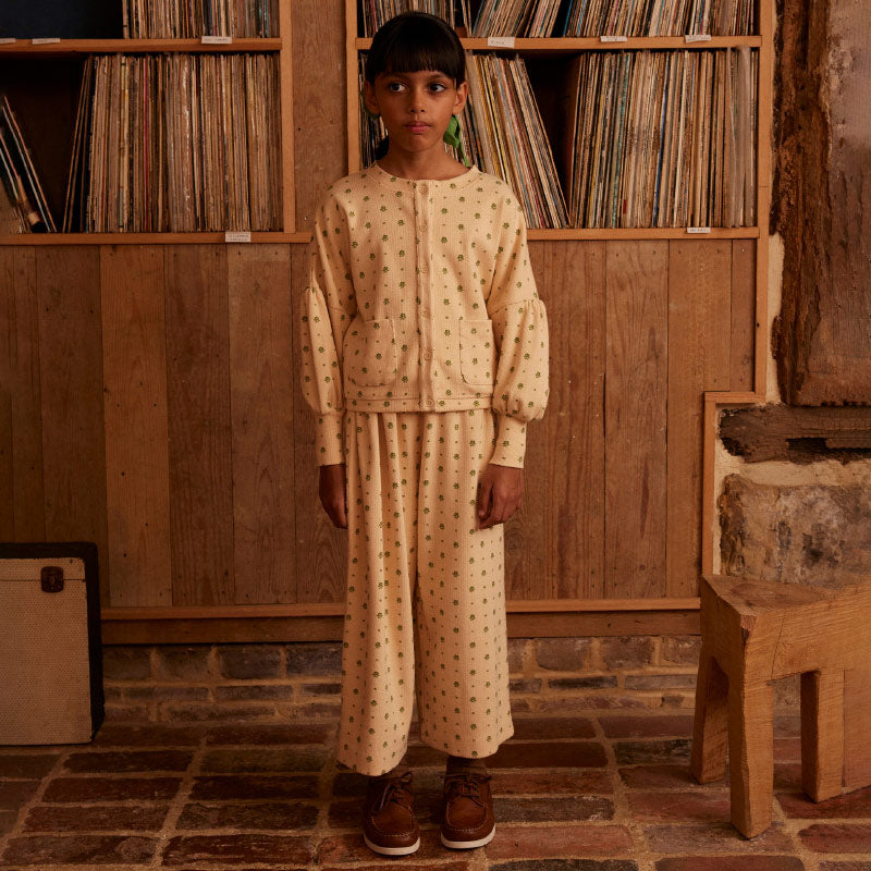 Apolina - Simona jersey cardigan - Meadow Calico | Scout & Co