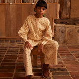 Apolina - Simona jersey cardigan - Meadow Calico | Scout & Co