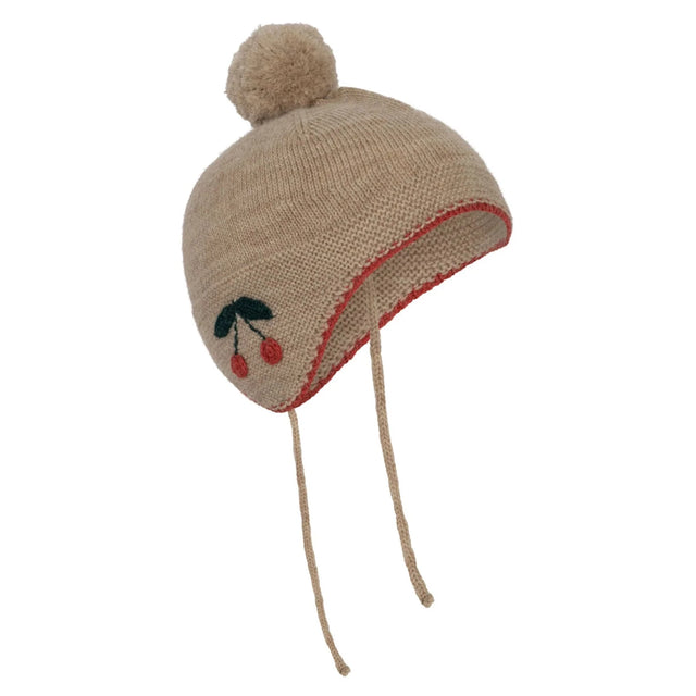 Konges Sløjd - Sonja merino knit hat - Cherry | Scout & Co