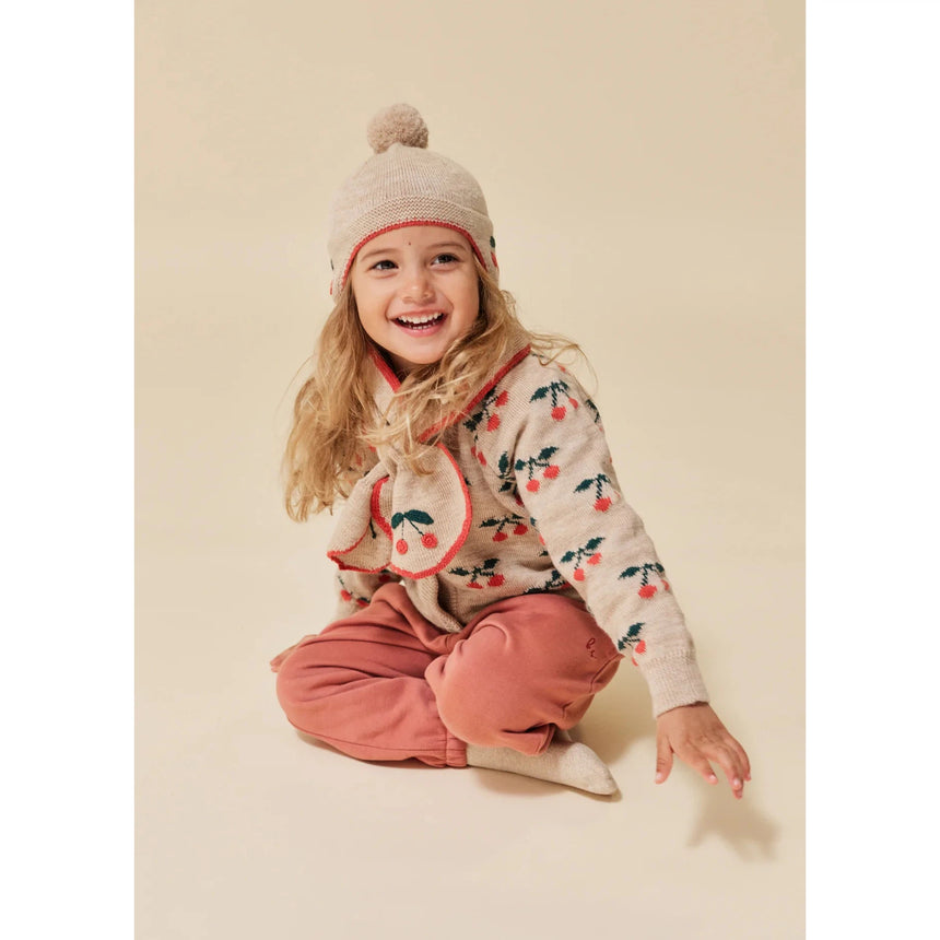 Konges Sløjd - Sonja merino knit hat - Cherry | Scout & Co