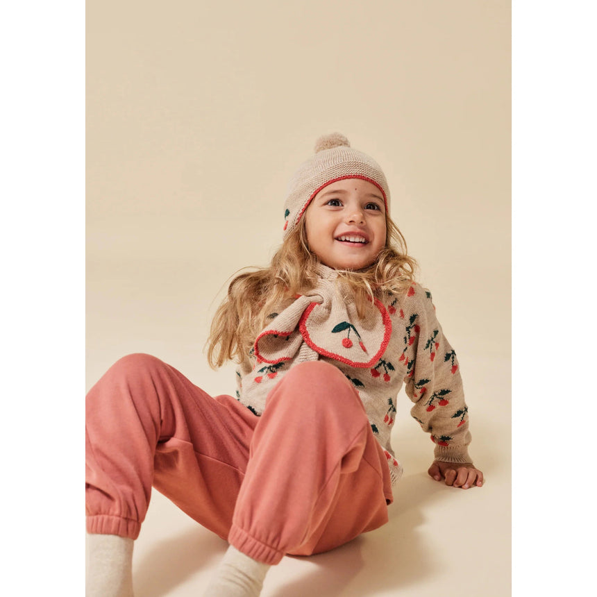 Konges Sløjd - Sonja merino knit hat - Cherry | Scout & Co