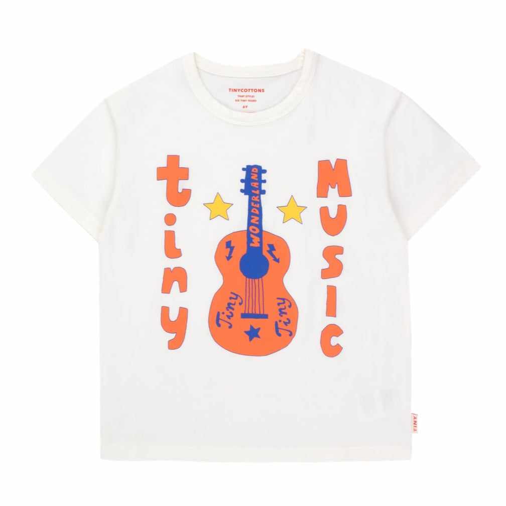 Tiny Cottons - Tiny Music tee - off-white | Scout & Co