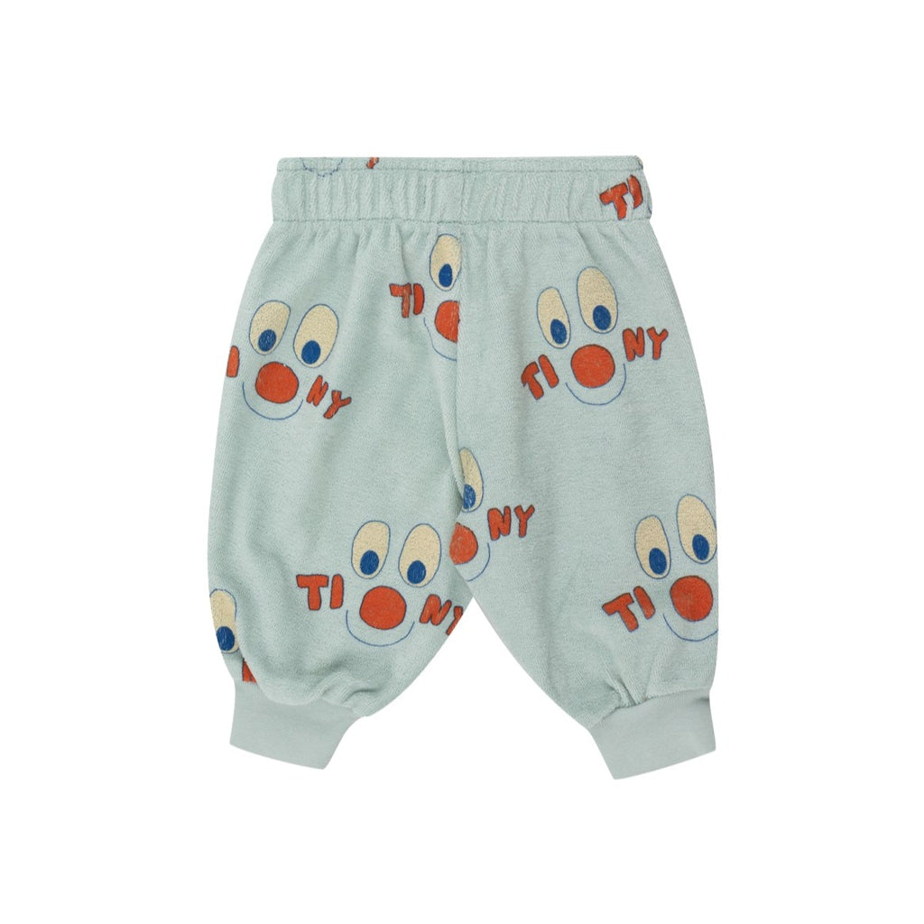 Tiny Cottons - Clowns sweatpants - baby - jade grey | Scout & Co