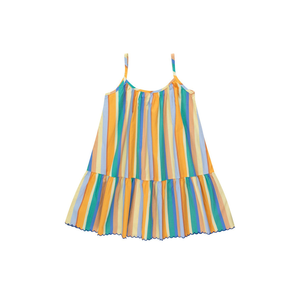 Tiny Cottons - Multicolour Stripes dress | Scout & Co