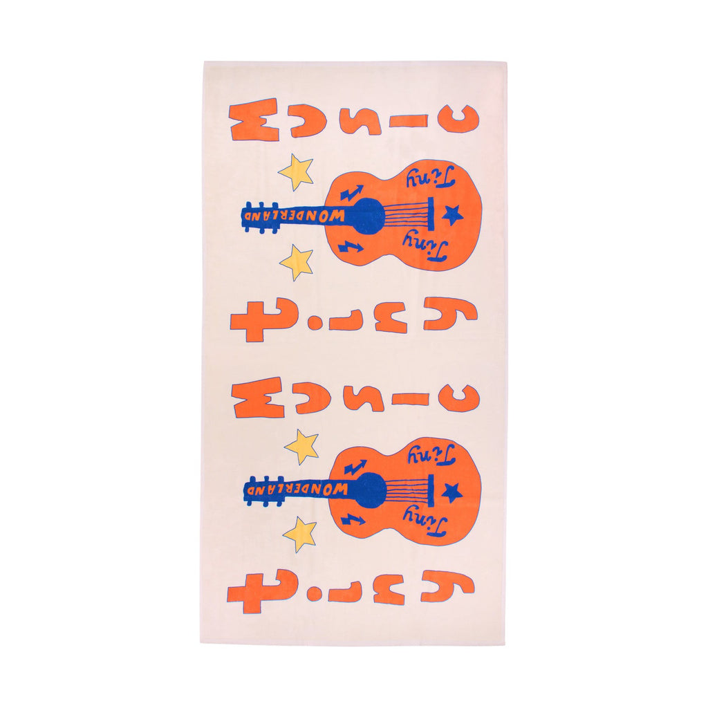 Tiny Cottons - Tiny Music towel - vanilla | Scout & Co