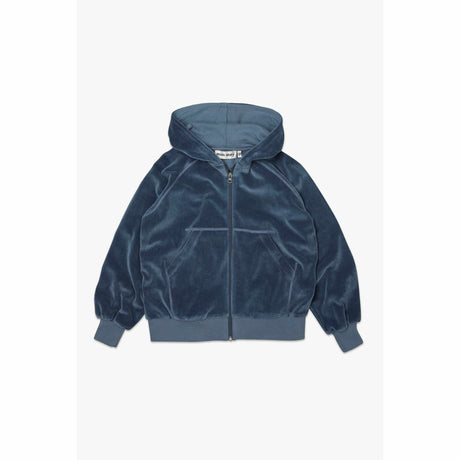 Main Story - Night Shadow velour zipped hoodie | Scout & Co