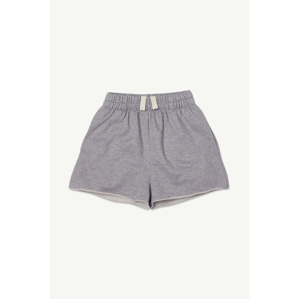 Main Story - Grey Melange fleece cut shorts | Scout & Co