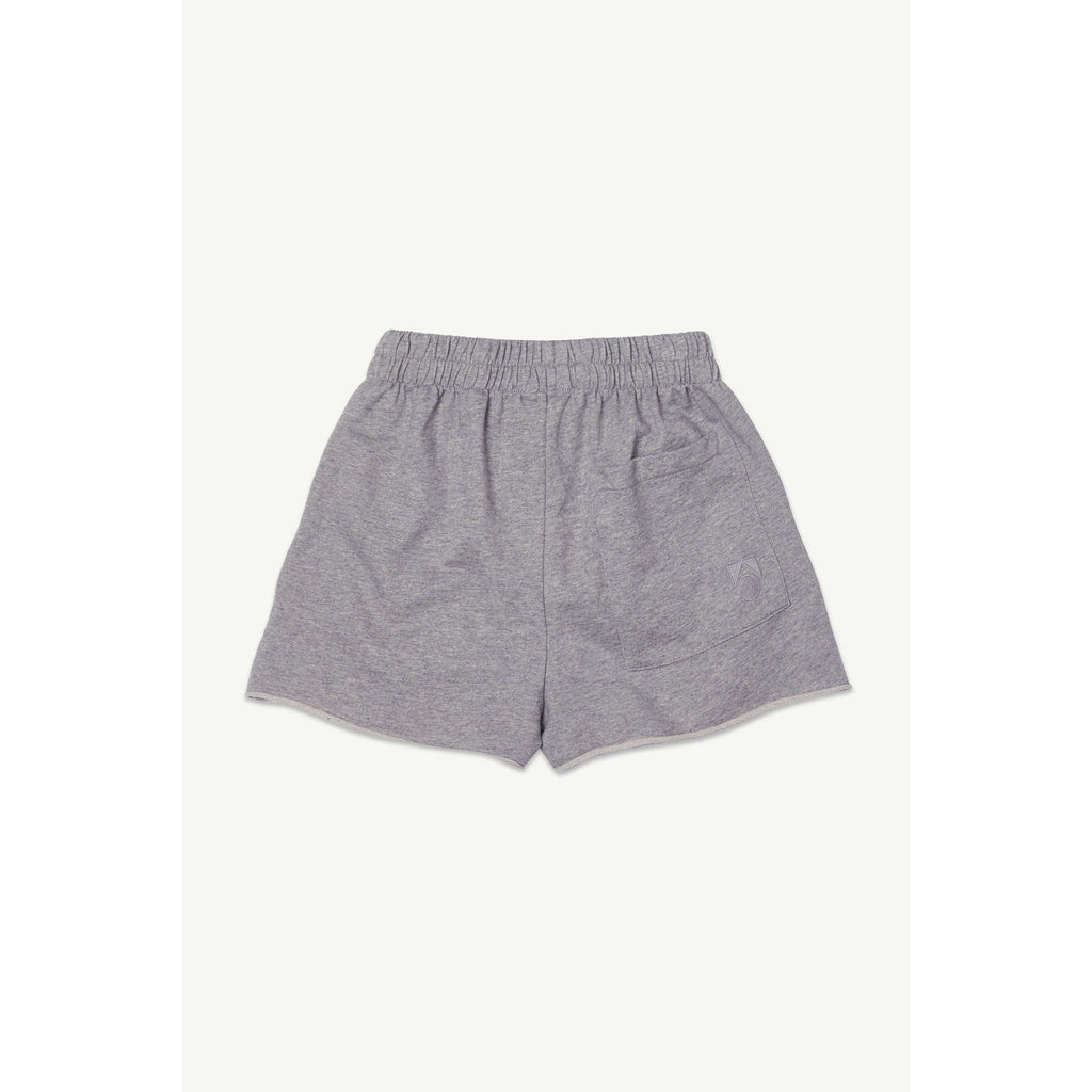 Main Story - Grey Melange fleece cut shorts | Scout & Co