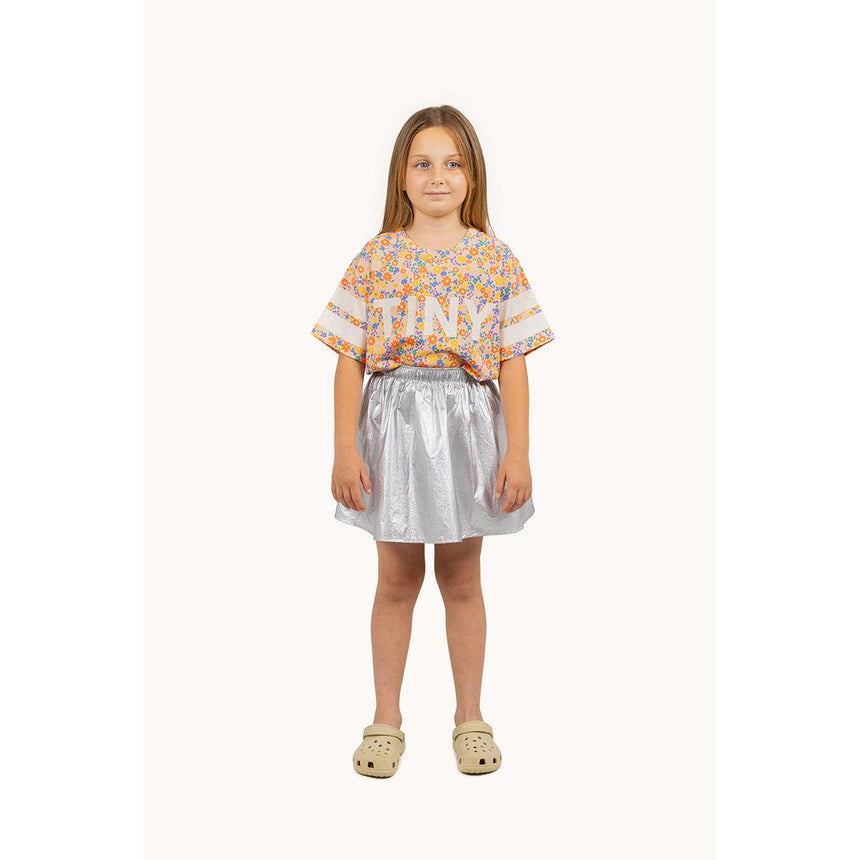 Tiny Cottons - Garden T-shirt - papaya | Scout & Co