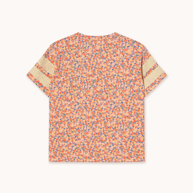 Tiny Cottons - Garden T-shirt - papaya | Scout & Co