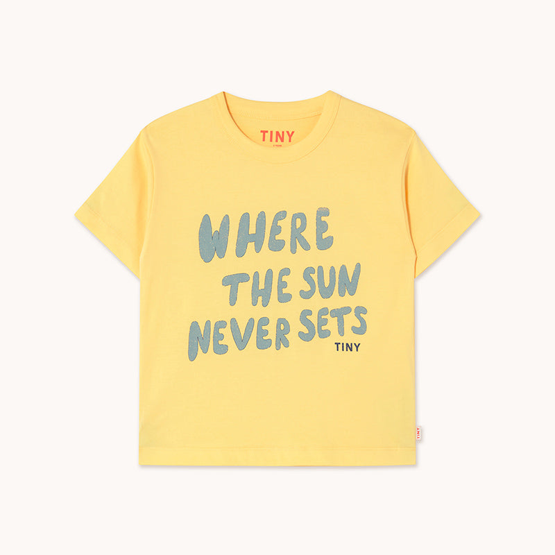 Tiny Cottons - The Sun graphic T-shirt - yellow | Scout & Co