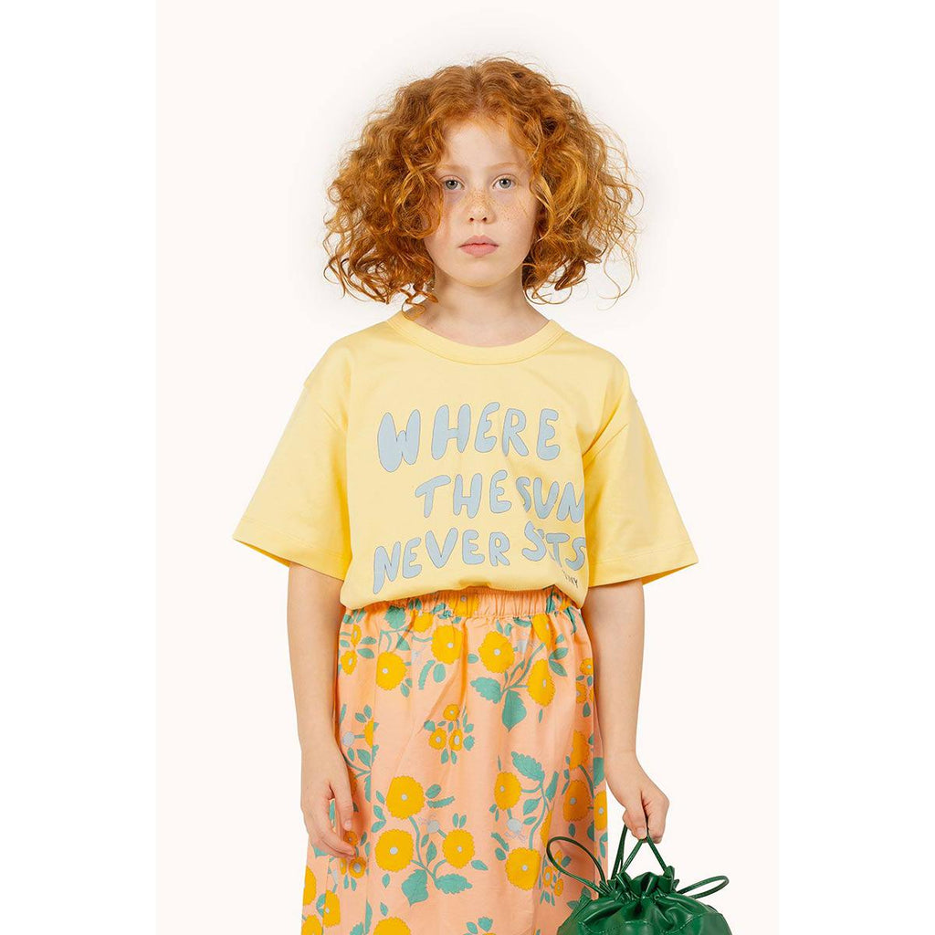 Tiny Cottons - The Sun graphic T-shirt - yellow | Scout & Co