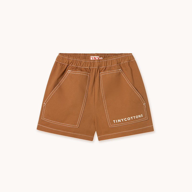 Tiny Cottons - Solid shorts - brown | Scout & Co