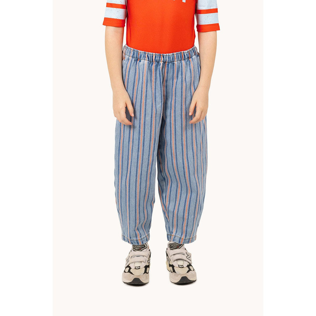 Tiny Cottons - Stripes multicolour denim pants | Scout & Co