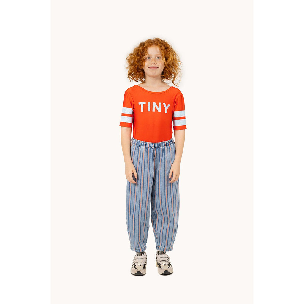 Tiny Cottons - Stripes multicolour denim pants | Scout & Co