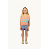 Tiny Cottons - Stripes multicolour denim shorts | Scout & Co