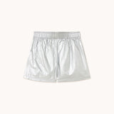 Tiny Cottons - Silver metallic shorts | Scout & Co