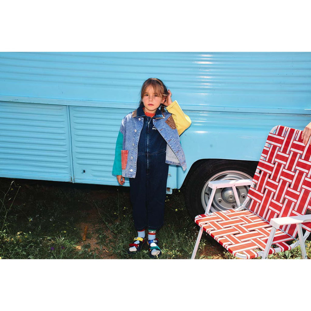 Bobo Choses - Colour block denim jacket | Scout & Co