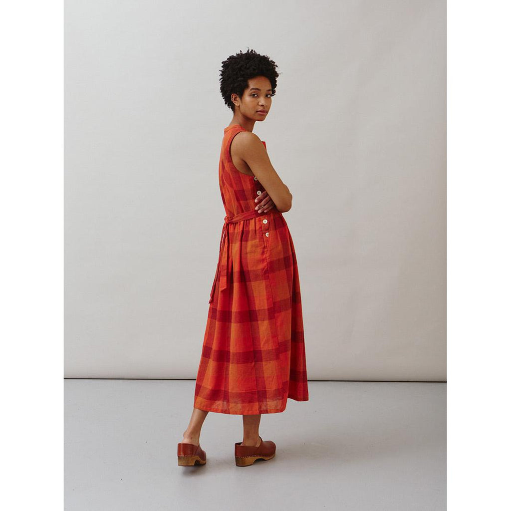 Sideline - Frankie red check dress | Scout & Co