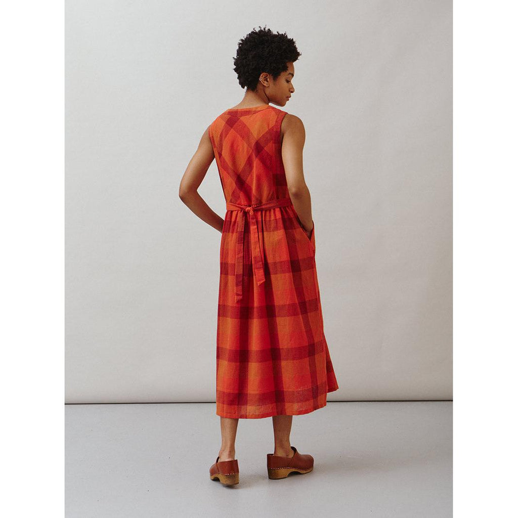 Sideline - Frankie red check dress | Scout & Co