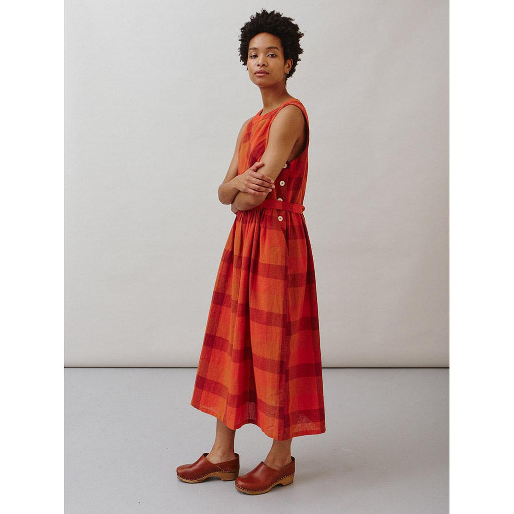 Sideline - Frankie red check dress | Scout & Co