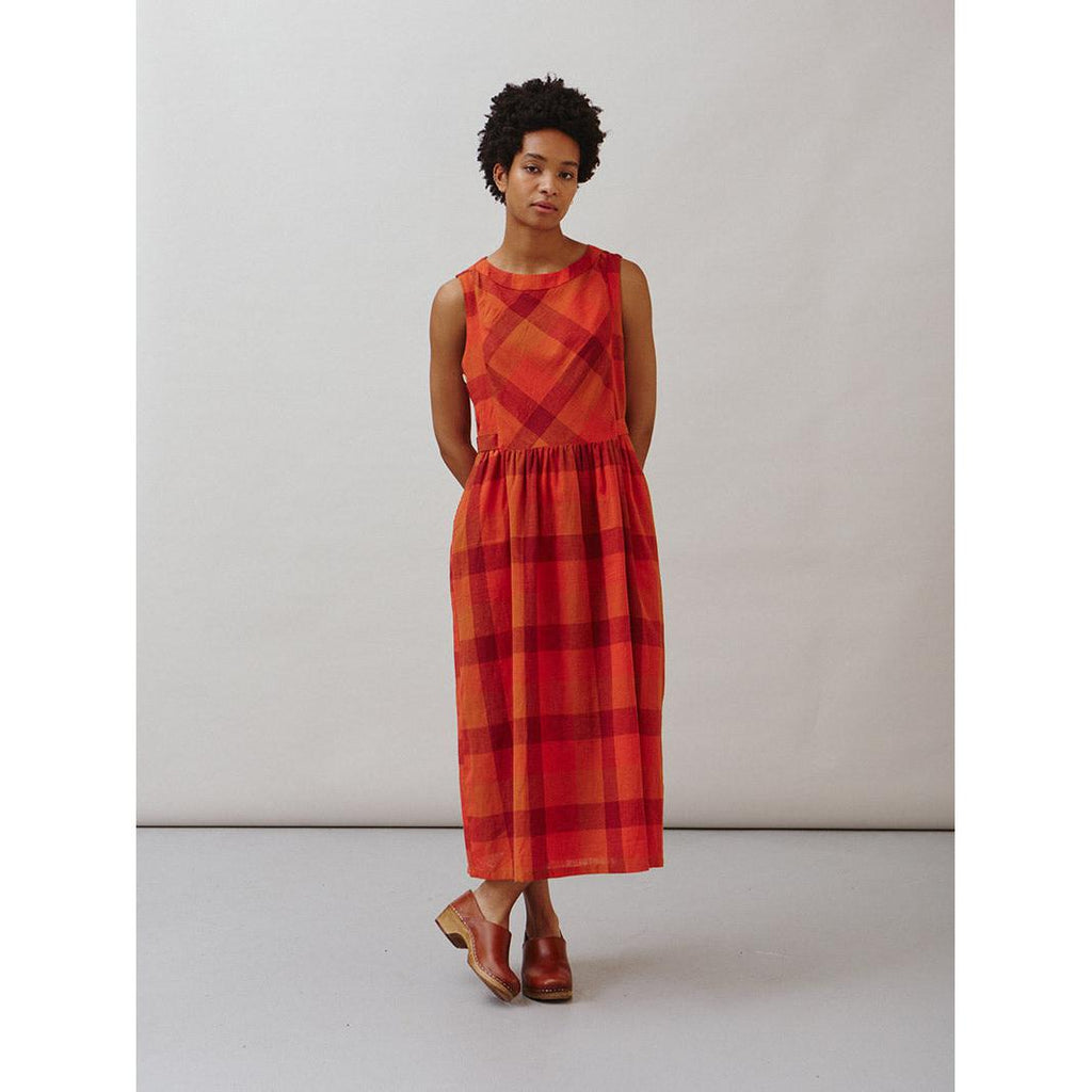 Sideline - Frankie red check dress | Scout & Co