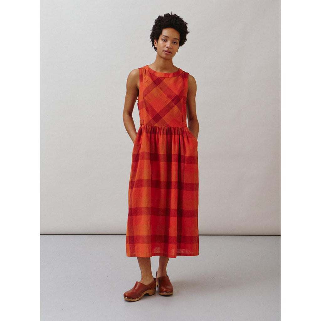 Sideline - Frankie red check dress | Scout & Co