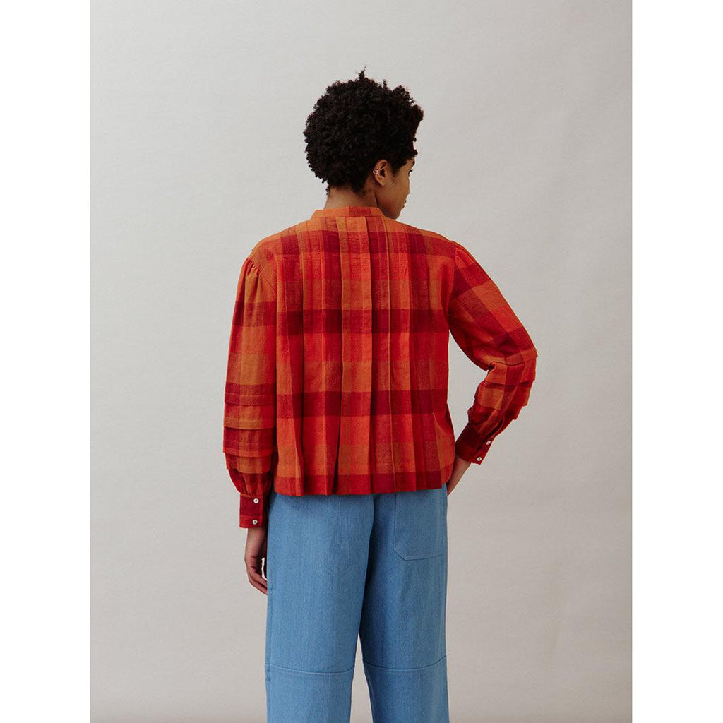 Sideline - Wilf shirt - red check | Scout & Co