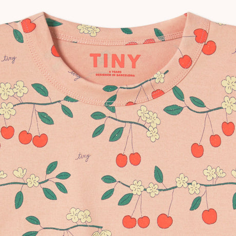 Tiny Cottons - Cherry Trees crop tee - wild rose | Scout & Co