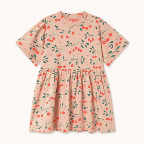 Tiny Cottons - Cherry Trees dress - wild rose | Scout & Co