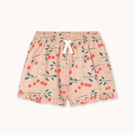 Tiny Cottons - Cherry Trees shorts - wild rose | Scout & Co